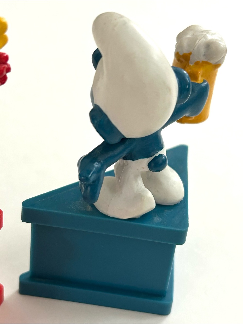 Vintage Smurfs “Happy Birthday” and “Congratulations! I'll drink to that" - Picture 8 of 9